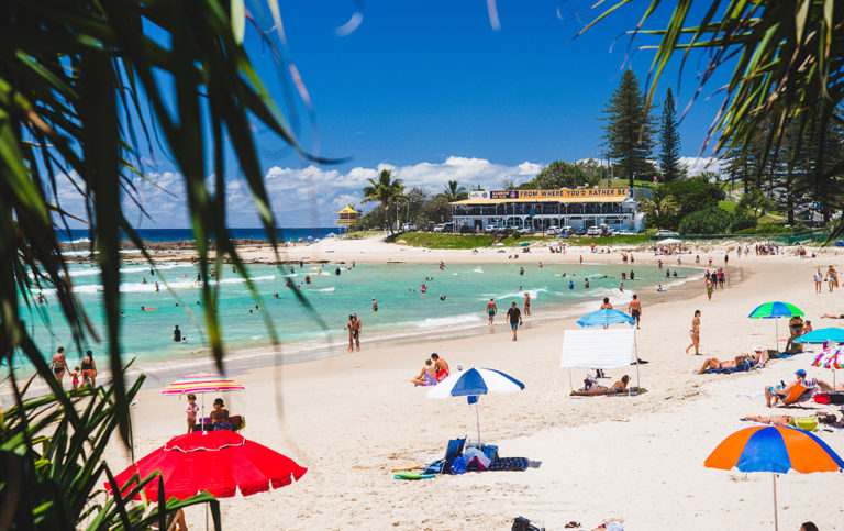 Get Your Feet Wet On A Spectacular Gold Coast Beach