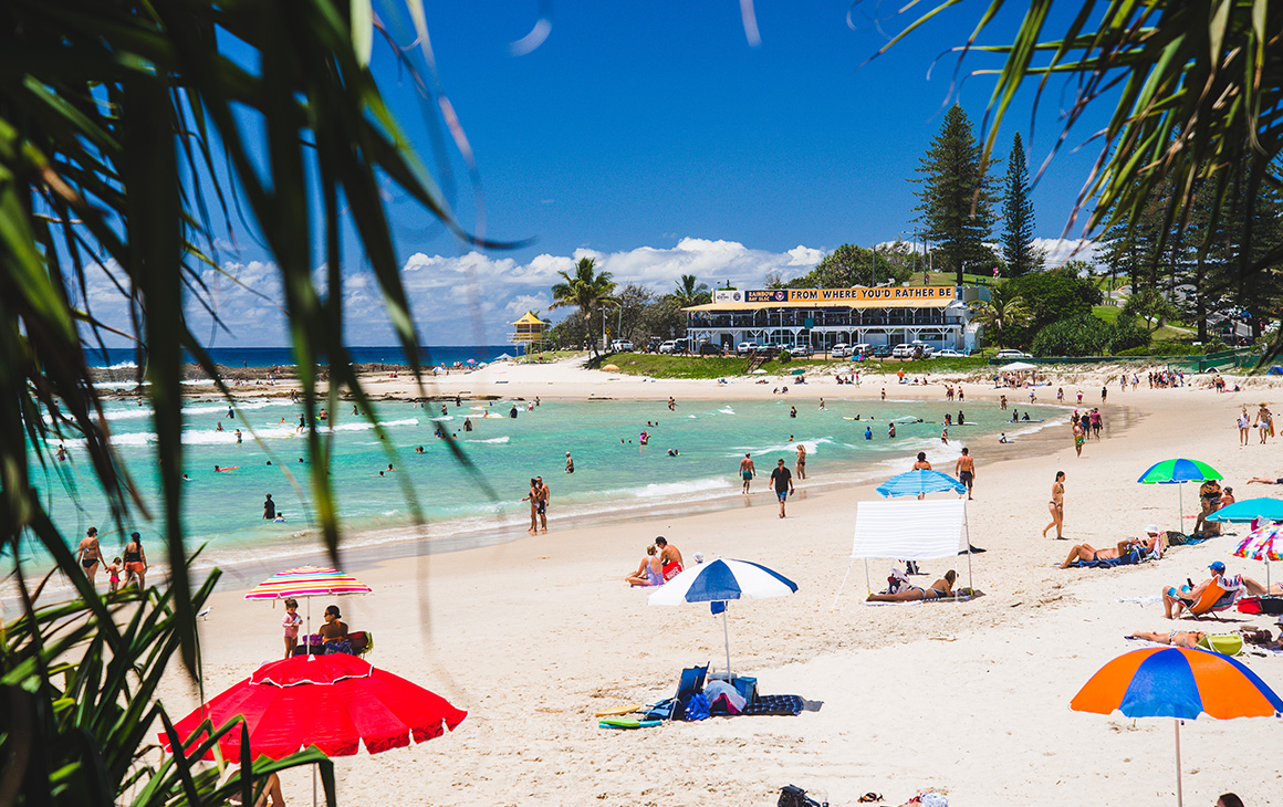 Get Your Feet Wet On A Spectacular Gold Coast Beach